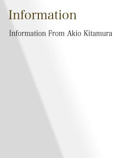 Information From Akio.K